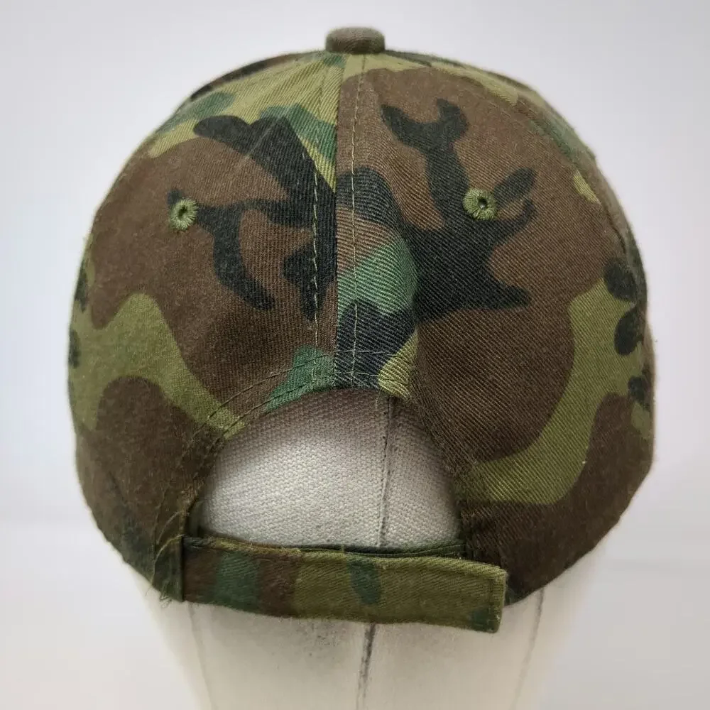 Lanza San Francisco SF Camo Green Baseball Cap One Size Strapback Souvenir Hat